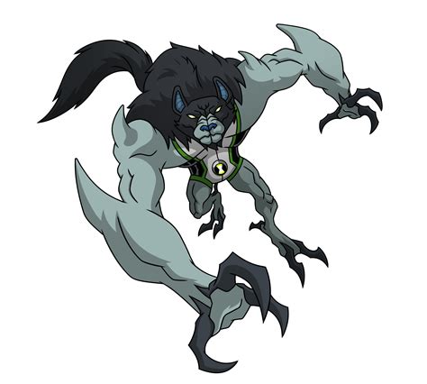 ben 10 alien werewolf